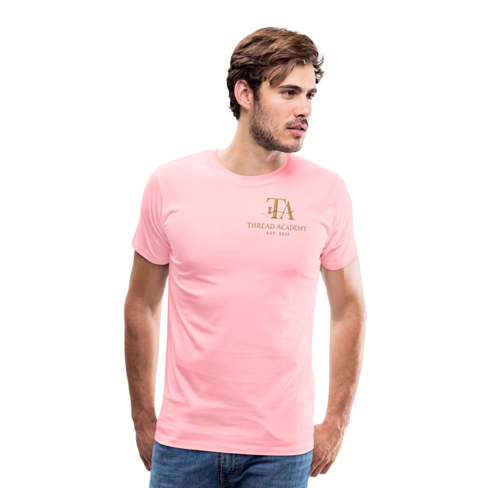 Men's Thread Academy Premium T-Shirt - pink