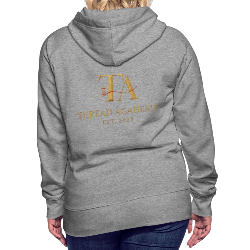 Women’s Thread Academy Premium Hoodie - heather grey