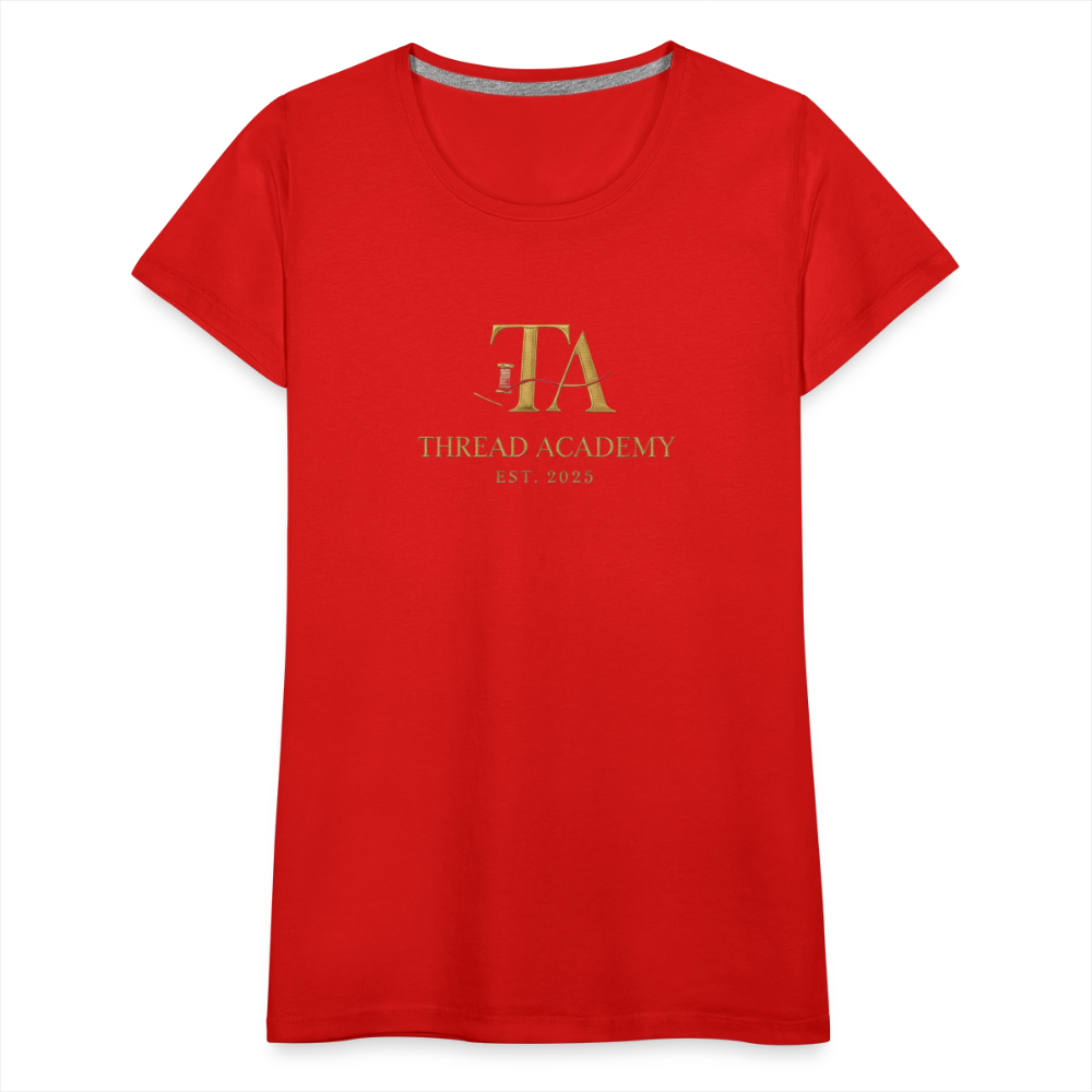 Women’s Thread Academy Premium T-Shirt - red