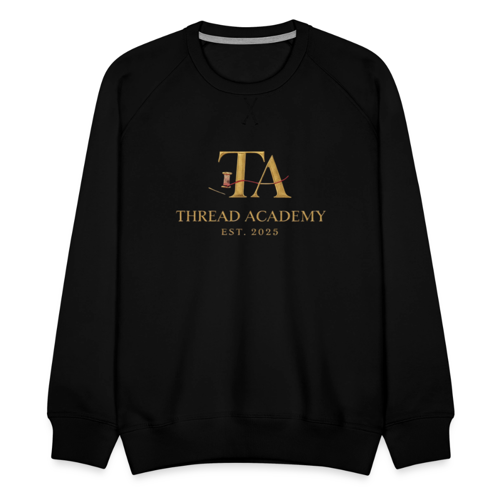 Men’s Premium Thread Academy Sweatshirt - black
