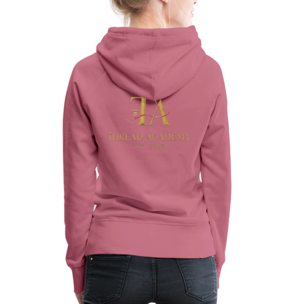 Women’s Thread Academy Premium Hoodie - mauve