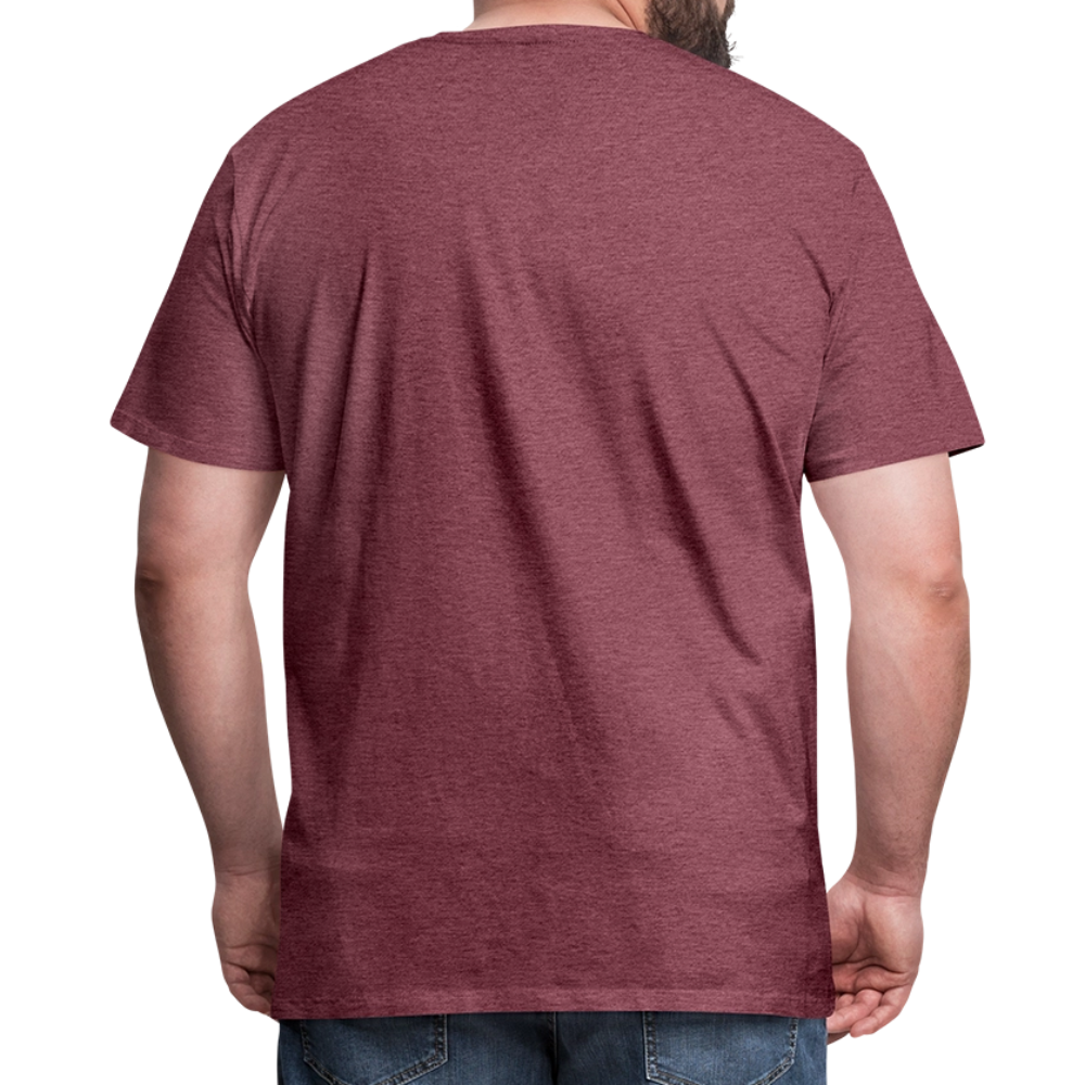 Men's Thread Academy Premium T-Shirt - heather burgundy
