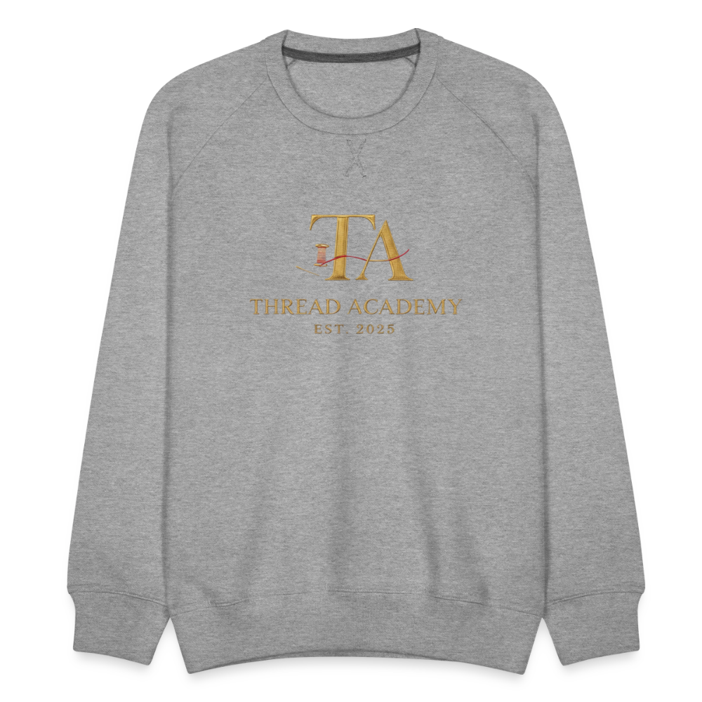 Men’s Premium Thread Academy Sweatshirt - heather grey