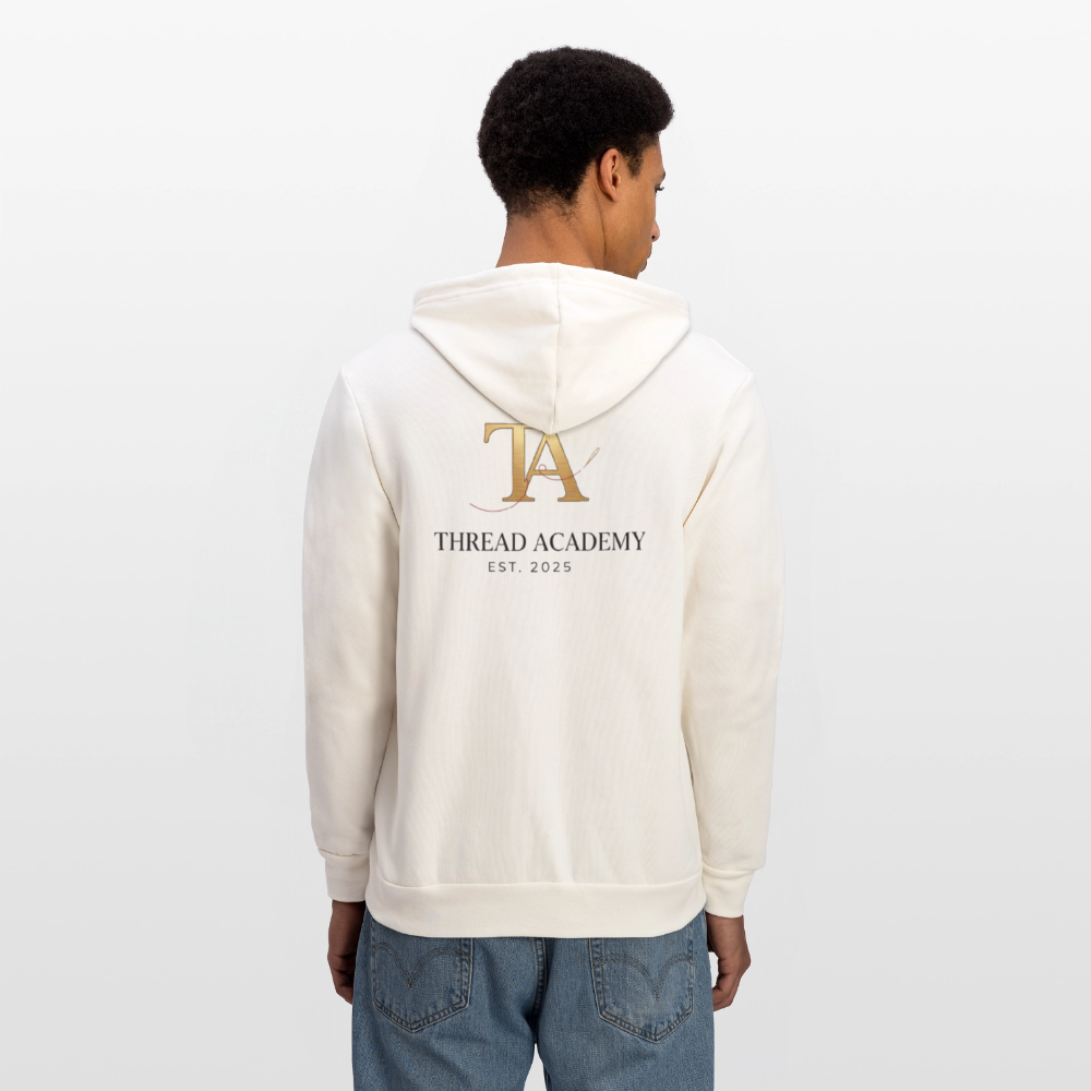 Thread Academy zip up hoodie - vintage white