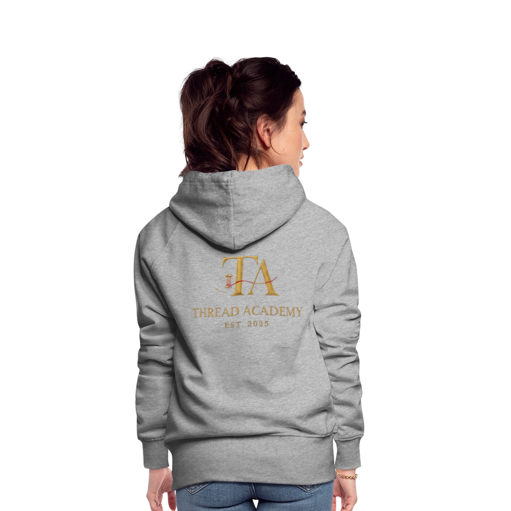 Women’s Thread Academy Premium Hoodie - heather grey