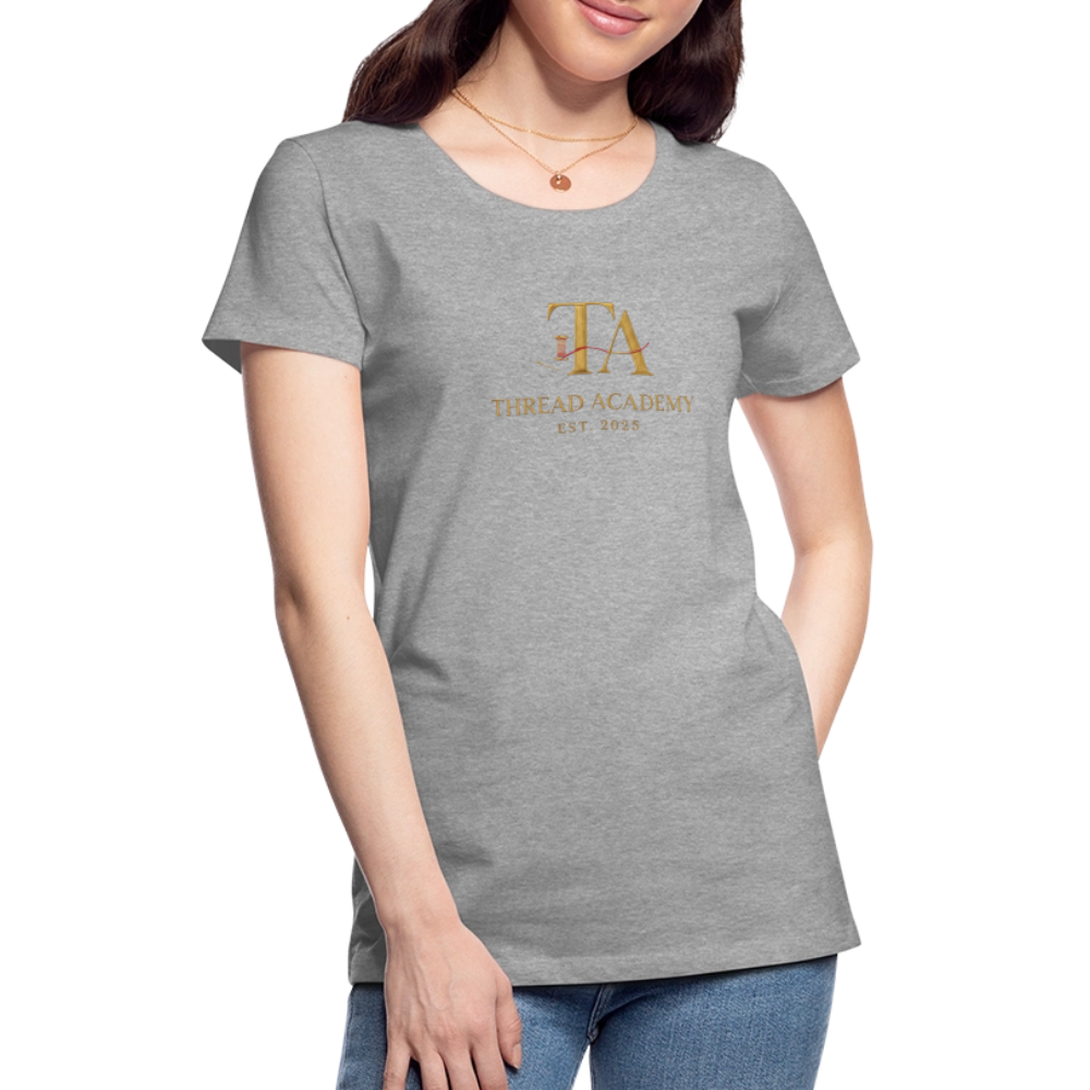 Women’s Thread Academy Premium T-Shirt - heather gray