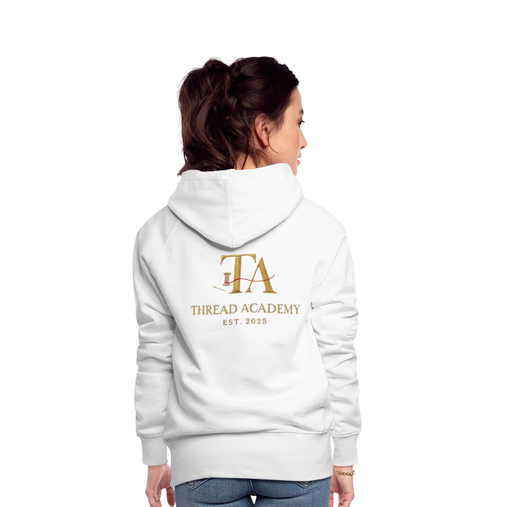 Women’s Thread Academy Premium Hoodie - white