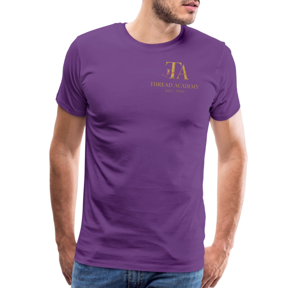 Men's Thread Academy Premium T-Shirt - purple