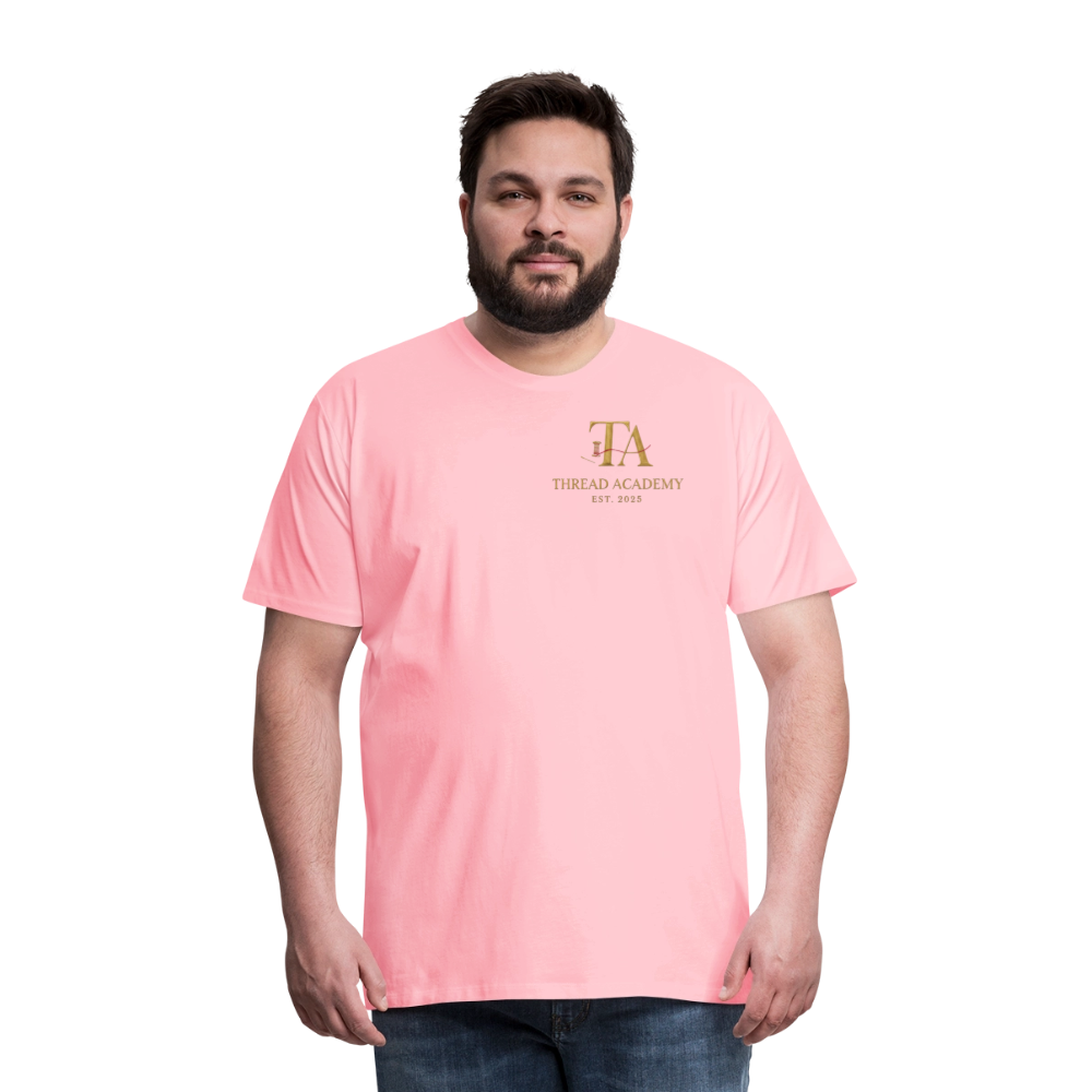 Men's Thread Academy Premium T-Shirt - pink