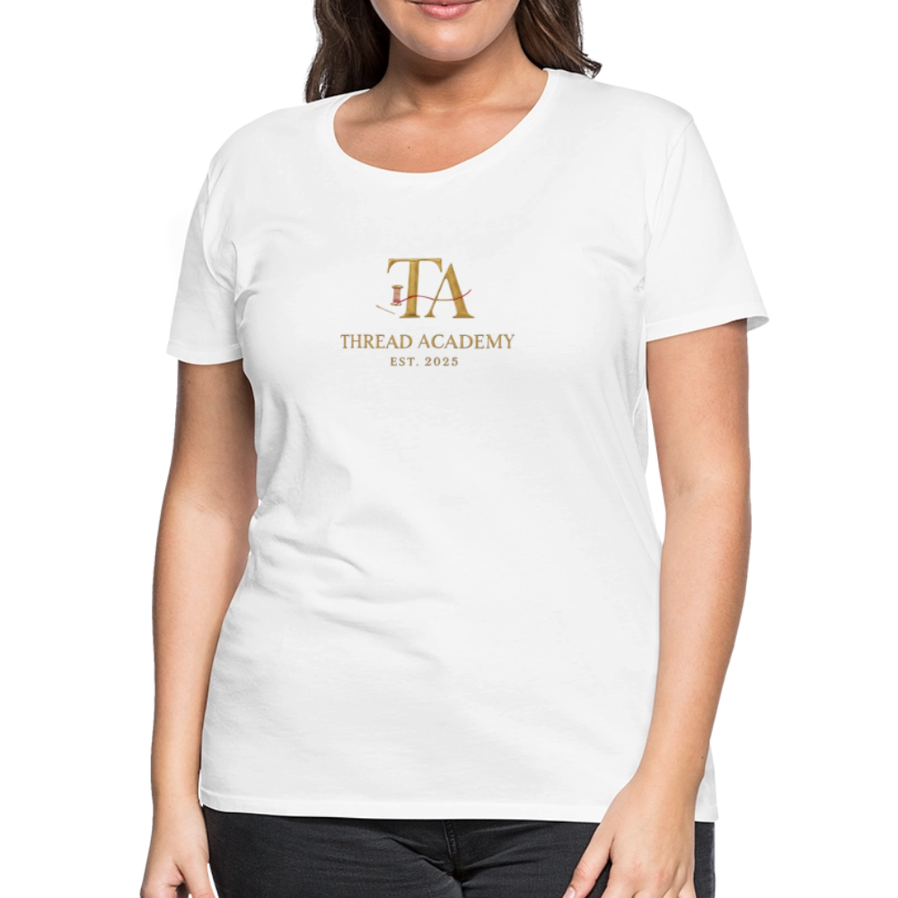 Women’s Thread Academy Premium T-Shirt - white